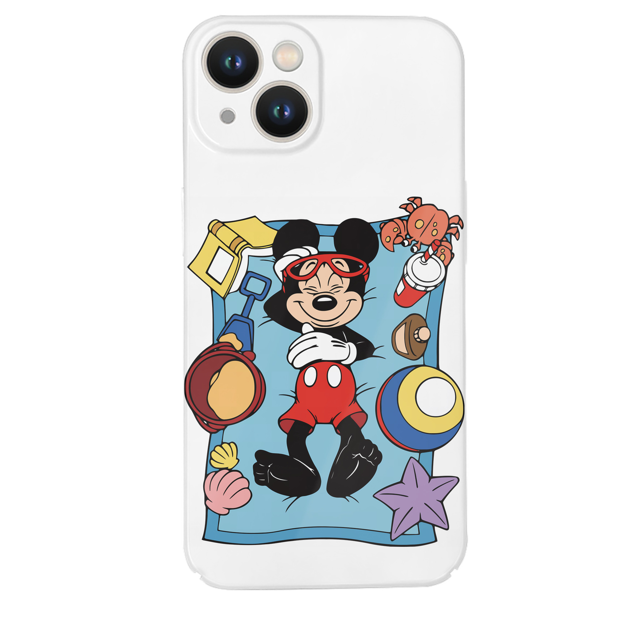 （画像用） ミッキーマウス Mickey Mouse 【iPhone 14シリーズ対応】ハードケース
